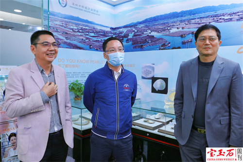 罗湖区委常委、统战部部长黄剑锋调研珍珠协会 罗湖区委常委、统战部部长黄剑锋调研珍珠协会